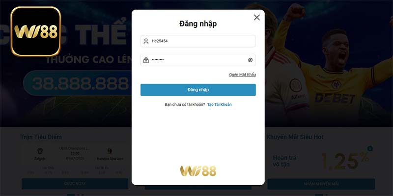Hướng dẫn đăng nhập Wi88 chi tiết bằng 2 phương thức phổ biến