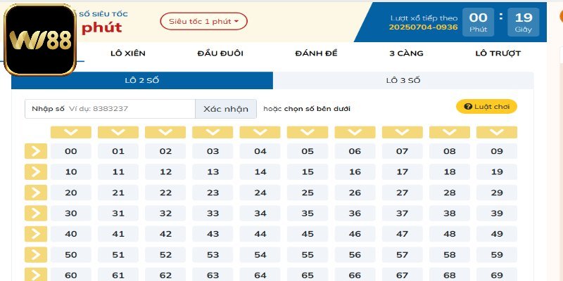 Ưu điểm khi đặt cược lô đề tại nhà cái